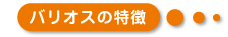 バリオスの特徴